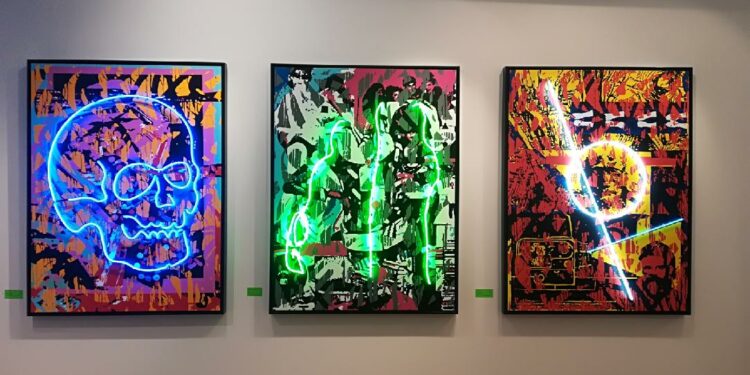 Graffoman a malíř Michal Škapa