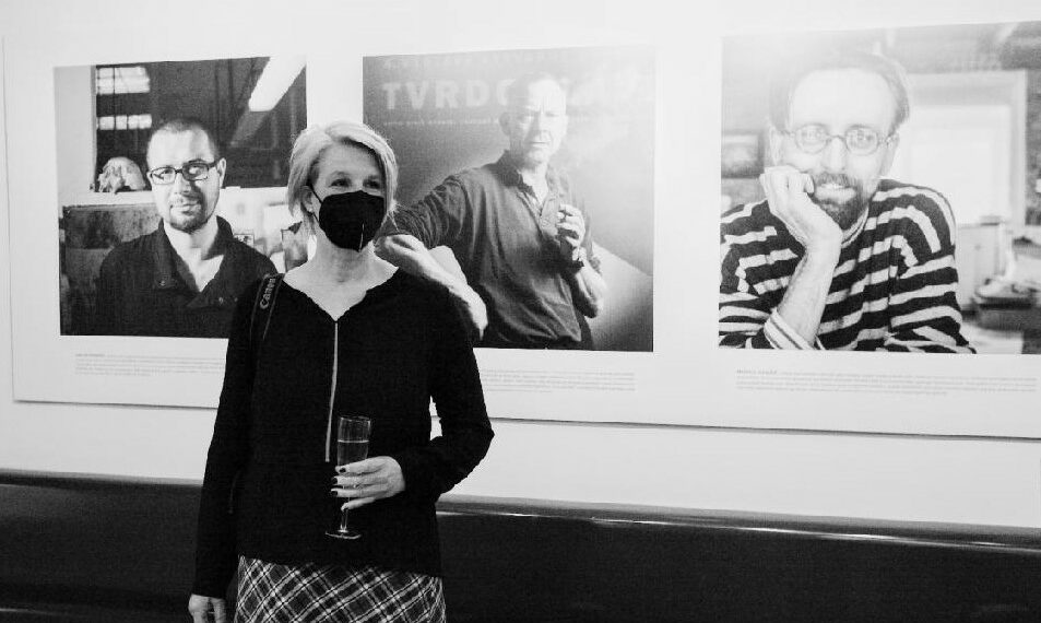 Gabina Fárová vystavuje portréty z výtvarné scény
