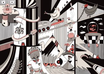 Jan Macků vystavuje komiks a ilustrace / ZČG Plzeň