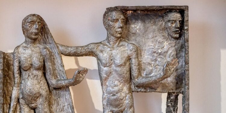 Olbram Zoubek a Eva Kmentová / výročí a výstava